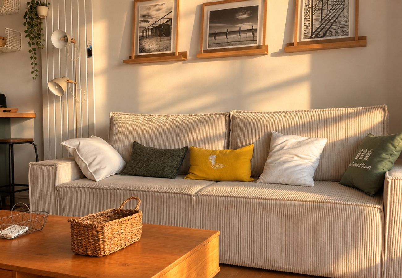 Appartement à Les Sables-d´Olonne - Élégant appartement 4 pers. – Balcon avec aperçu mer – Quartier des Présidents
