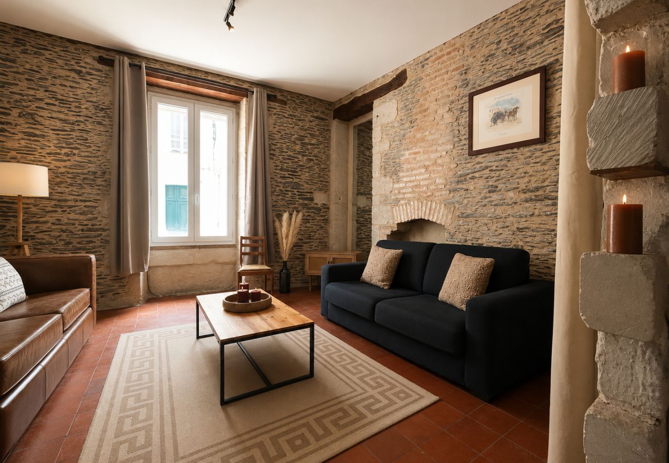 Appartement à Angers - Charmant appartement de caractère à 2 min de la gare - 2/4 pers