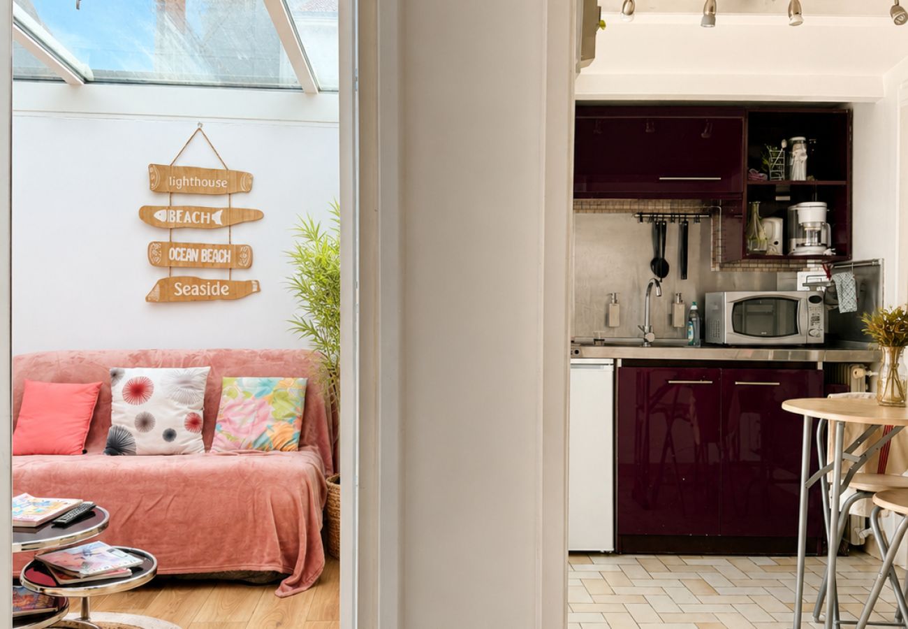 Appartement à Les Sables-d´Olonne - Maisonnette cosy avec véranda aux Sables d'Olonne