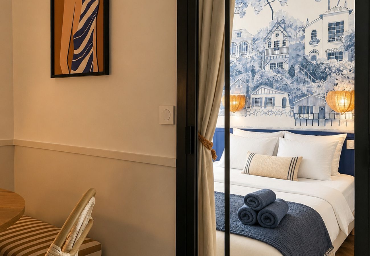 Appartement à Les Sables-d´Olonne - Élégant appartement rénové à deux pas de la plage avec parking - 4 personnes