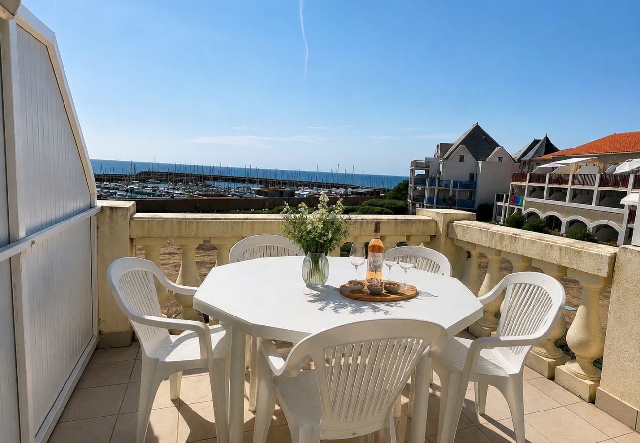 Appartement à Talmont-Saint-Hilaire - Appartement familial au Port Bourgenay – Terrasse