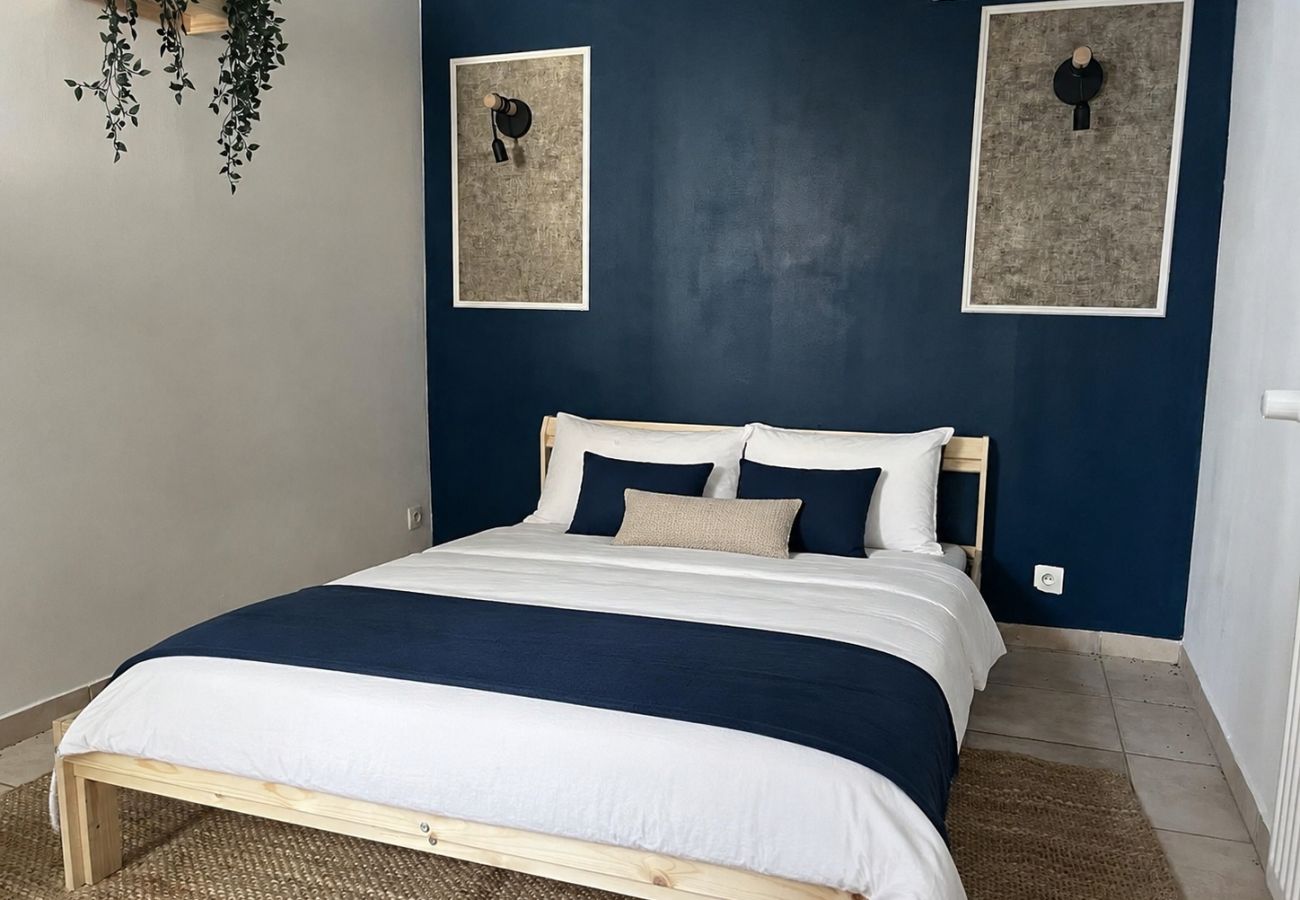 Appartement à Angers - Charmant cocon 2 à 4 pers • Ambiance Safari Bleu