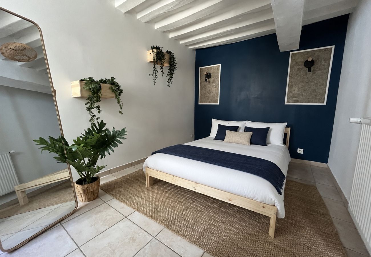 Appartement à Angers - Charmant cocon 2 à 4 pers • Ambiance Safari Bleu