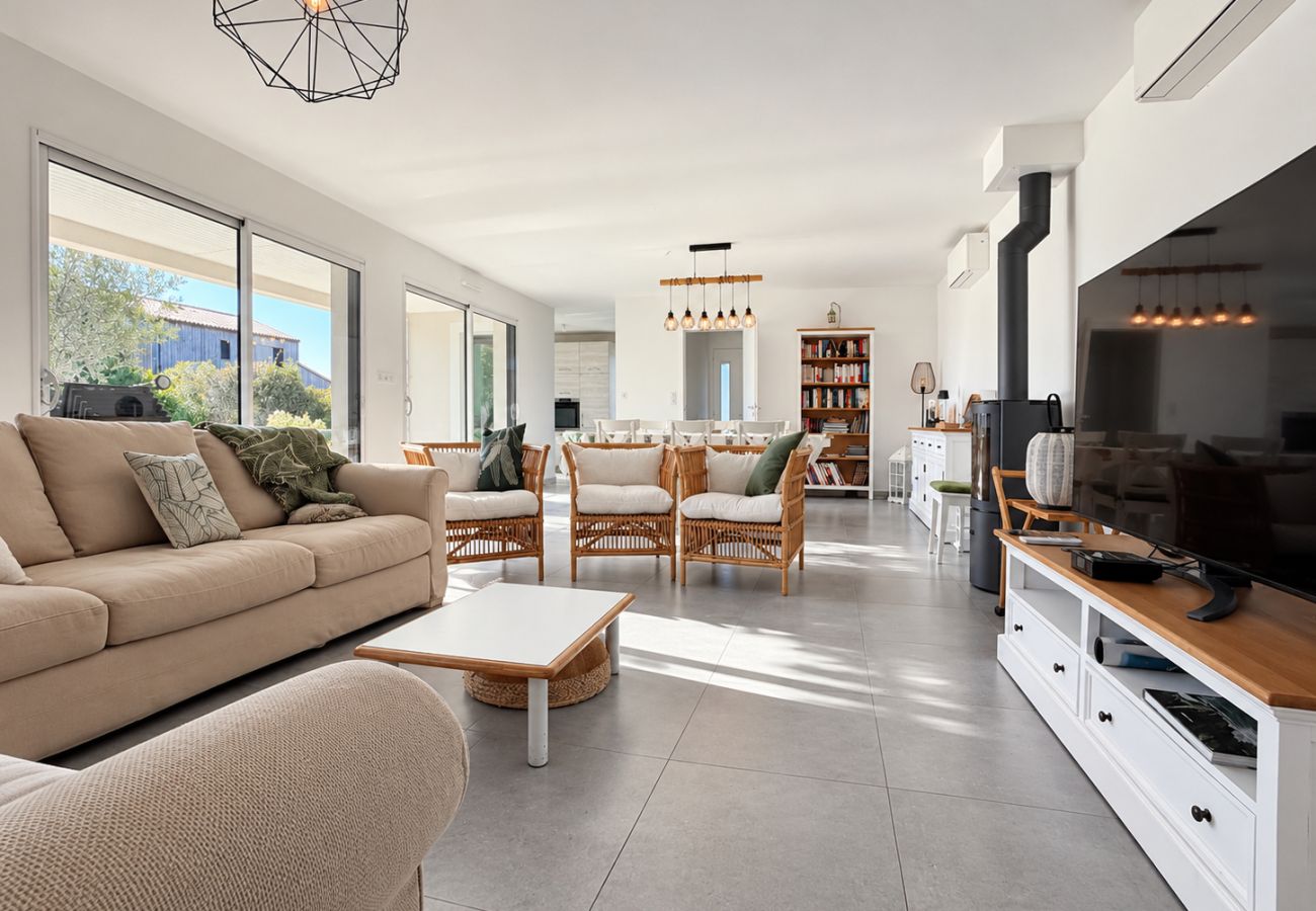 Maison à Talmont-Saint-Hilaire - Superbe maison PMR avec piscine 10 pers Talmont St Hilaire