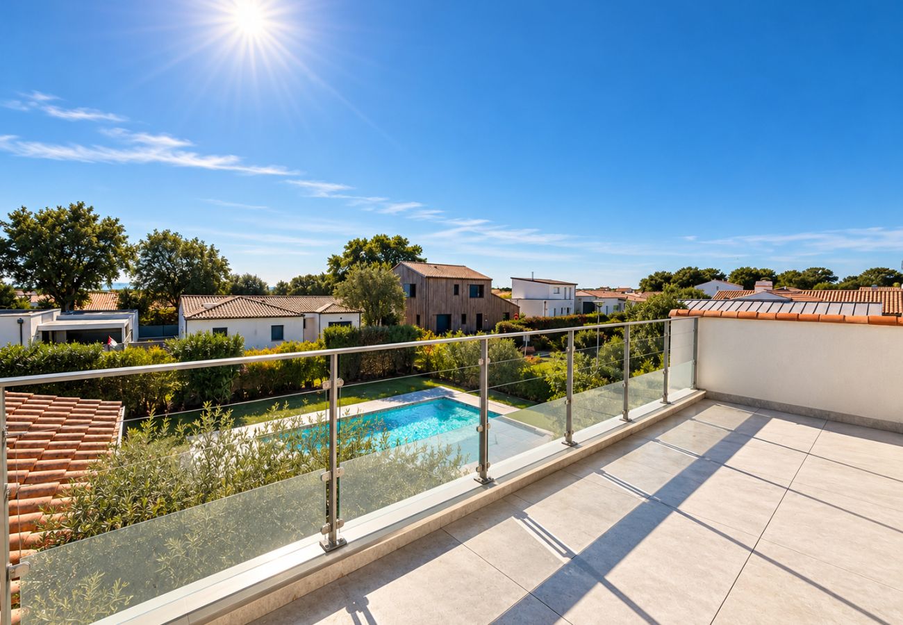 Maison à Talmont-Saint-Hilaire - Superbe maison PMR avec piscine 10 pers Talmont St Hilaire